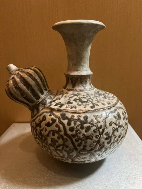 中国古美術 壺 宋時代 酒器 徳利 花瓶 花器 唐物 壺 アンティーク 時代物 骨董品