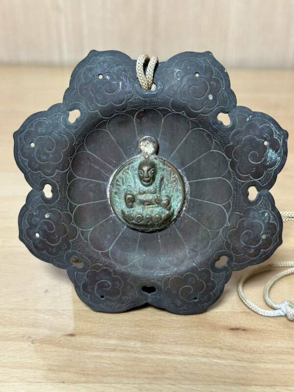 古美術 仏教美術 骨董　江戸時代　銅製　仏像　希有 旧家蔵出