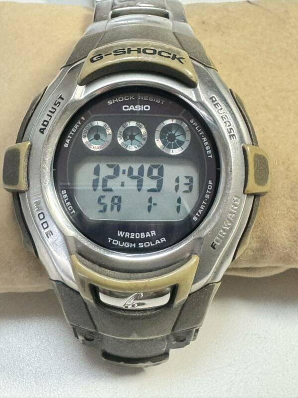 L310 腕時計 CASIO/カシオ G-SHOCK/Gショック G-7301D タフソーラー 電波ソーラー デジタル 稼働品