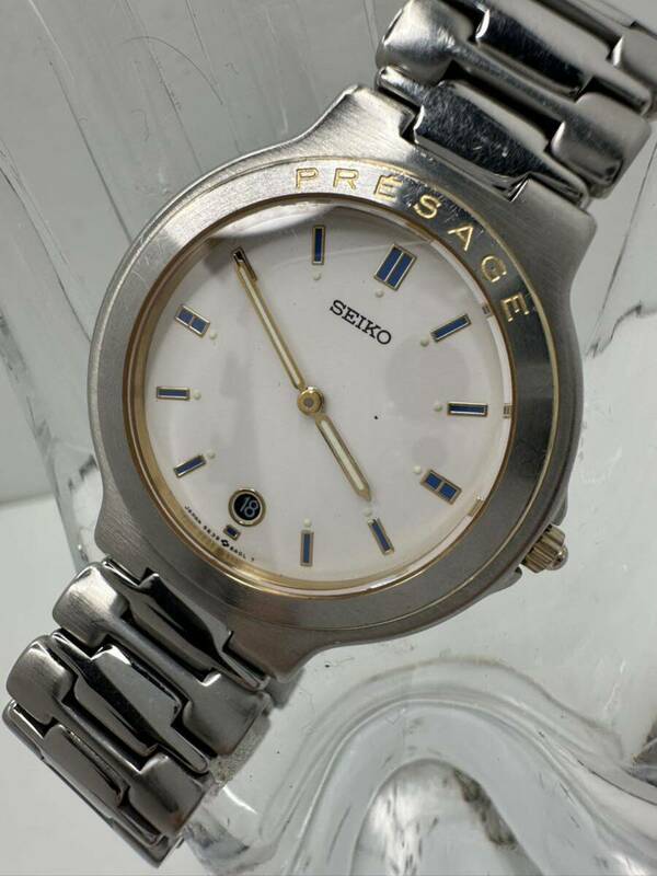 【SEIKO 】クォーツ 腕時計 5E39-6A00 中古品　不動　ジャンク　わけあり