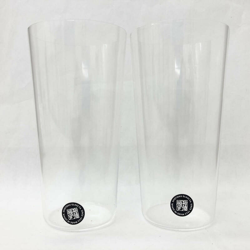 未使用 松徳硝子 SHOTOKU GlASS うすはり グラス タンブラー ペアグラス 2個セット