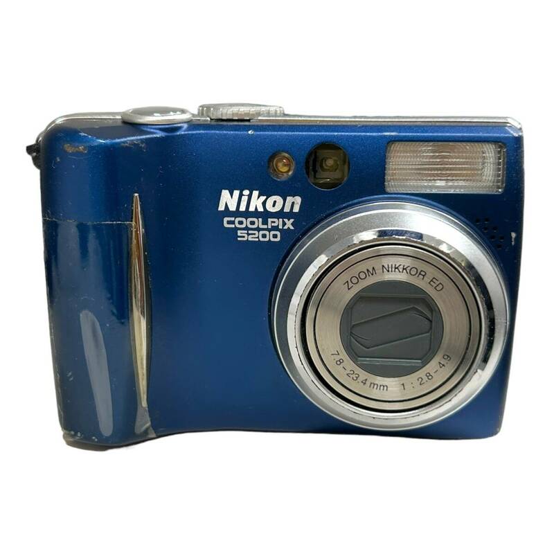 Nikon ニコン coolpix E5200 クールピクス コンパクトデジタルカメラ コンデジ 7.8-23.4ｍｍ 1：2.8-4.9 【中古】