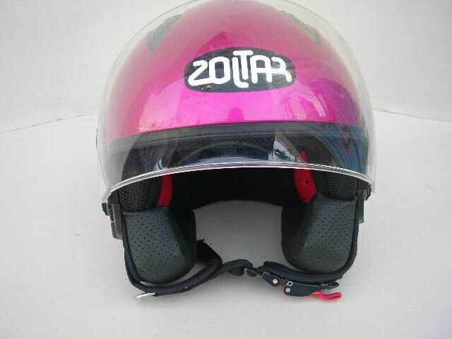 ★ZOLTAR　ゾルター　ピンク メタリック系　イージーウェーブ　ジェットヘルメット　フリーサイズ　スポーツジェット