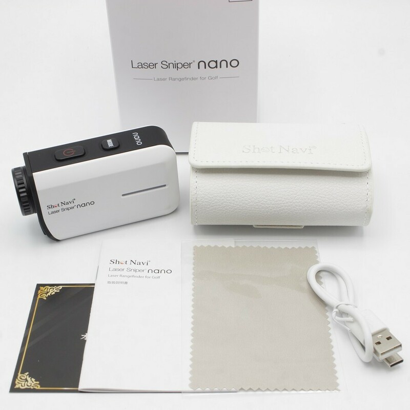 ShotNavi Laser Sniper nano WH ホワイト レーザー距離計 レーザースナイパー ナノ ショットナビ 本体