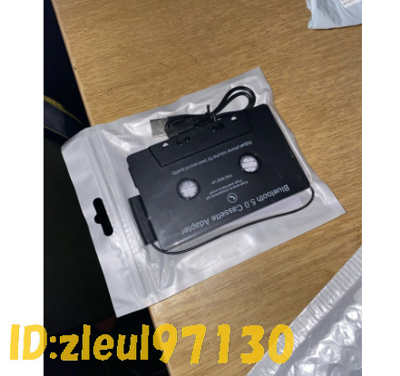 Wd1596: カセット Bluetooth 5.0 アダプター コンバーター カー テープ オーディオ 自動車 ステレオ アダプター マイク ユニバーサル 音楽