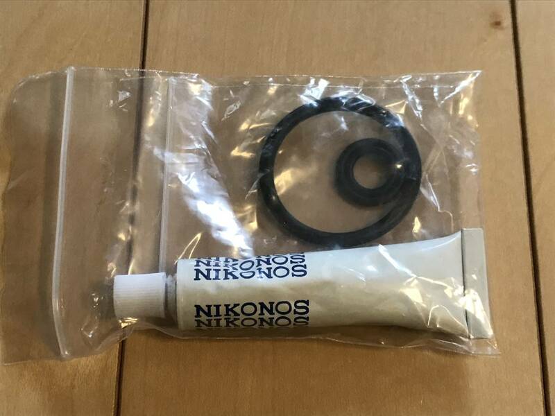 ★ Nikonos O-ring【 未開封 】ニコノス SB-105用Oリング一式 & グリス ★