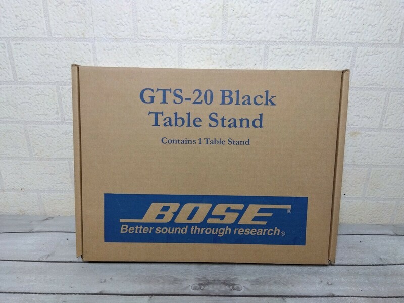 353■BOSE　テーブルスタンド　GTS-20　Black Table Stand　Contains 1　ボーズ　ブラック　未開封現状品