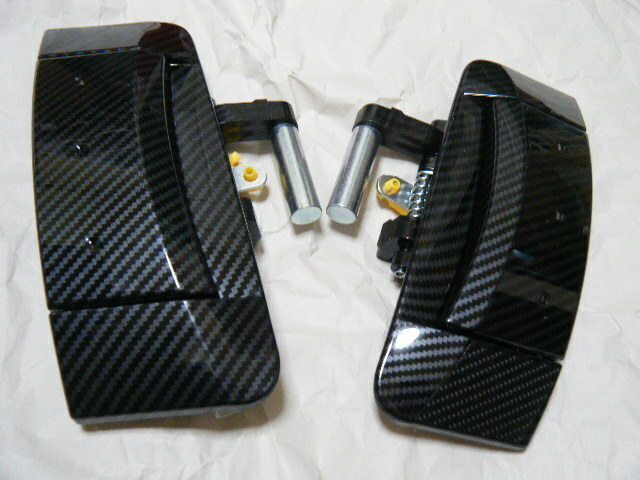 Z33　2003-2008●　 カーボンブラック　ドアノブ　350Z●フェアレディZ
