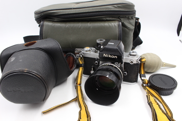 ☆【ト足】Nikon ニコン フィルムカメラ レンズ 50mm 1:1.4 ケースあり CA143ZZH49