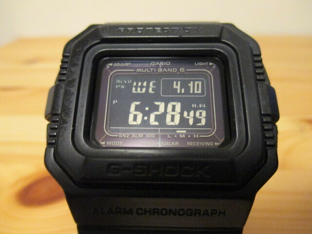 正規品　カシオ　CASIO　G-SHOCK　腕時計　ジーショック　3159　GW-5510　電波ソーラー　タフソーラー　動作品