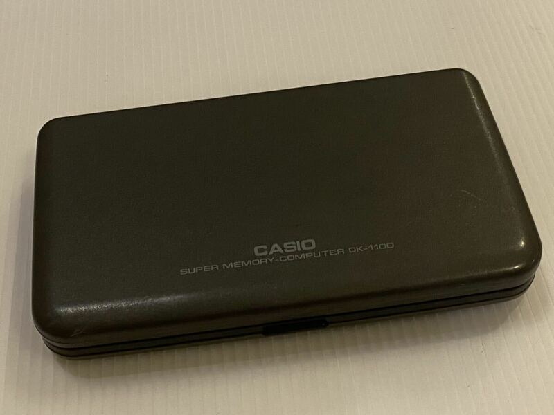 （20）CASIO カシオ　スーパーメモリーコンピュータ　DK-1100 電子手帳
