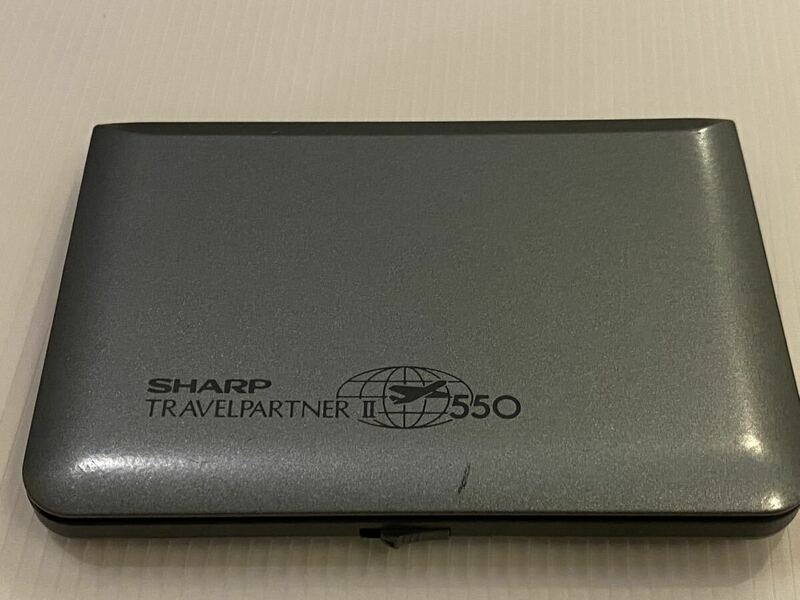 （20）SHARP シャープ　トラベルパートナーⅡ 550 PA-700 電子辞書