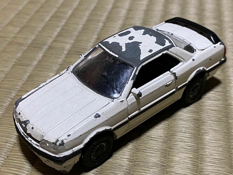 ☆レトロ　ミニカー ヨネザワ　ダイアペット　日産スカイライン　GT-S 白　ダイキャスト　絶版