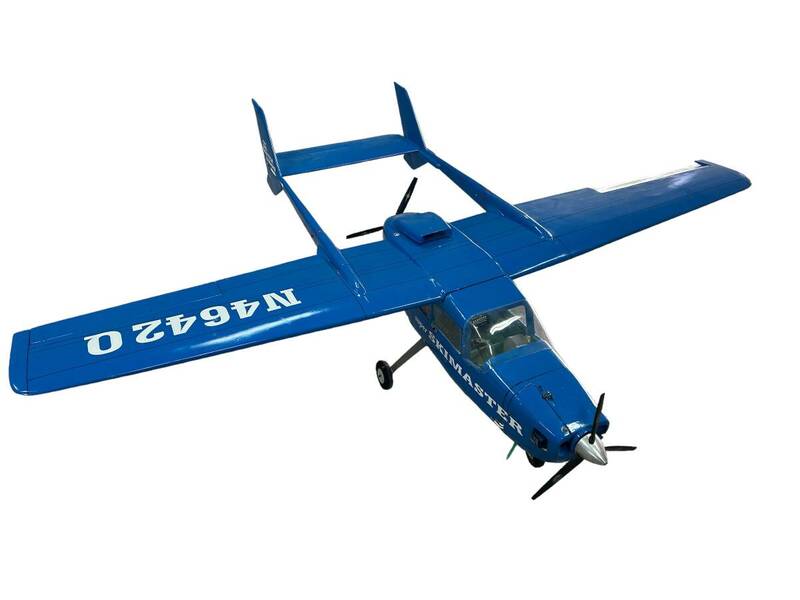 【引取限定岐阜県】ラジコン飛行機　エンジン2機搭載　サーボ　完成品　両翼約190cm 全長約90cm 大型スケール　ラジコンクラブ SKIMASTER