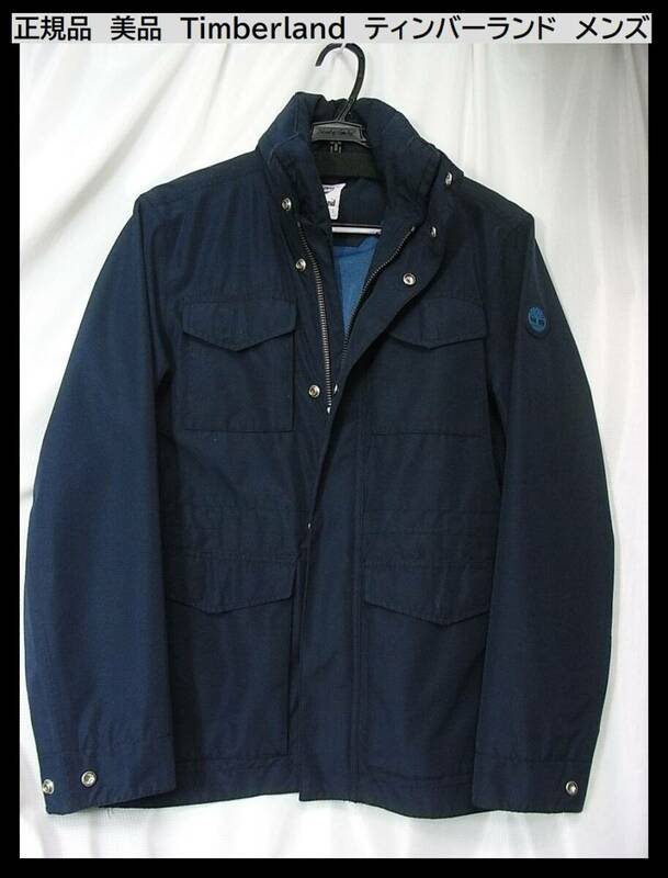◆正規品　美品　Timberland　ティンバーランド　メンズ アウター　ハーフジャケットコート　S/P　ブルゾン 　フード付き