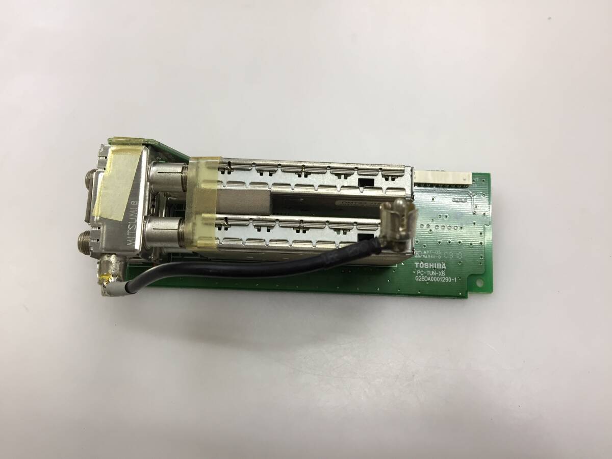 TOSHIBA 東芝 RD-S304K 用 純正チューナーマザーボード TOSHIBA PC-TUN-X8 DMT33-J15D　中古品1920