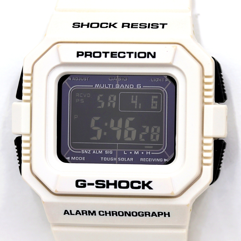 カシオ　G-SHOCK　Gショック　GW-5510BW　腕時計　電波ソーラー　クォーツ　メンズ