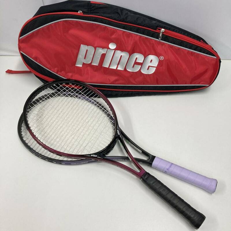 prince テニスラケット2点 テニスバック GRAPHITE LITE XB OVERSIZE /CTS SIERRA-06 OVERSIZE