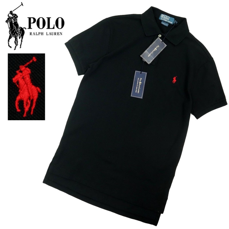 【B2952】【新品】POLO RALPH LAUREN ポロラルフローレン 鹿の子ポロシャツ ポニー刺繍 サイズS