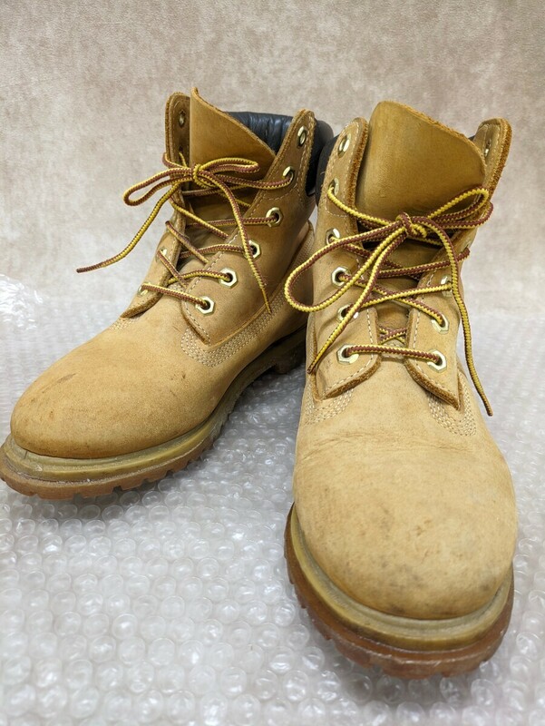 ティンバーランド Timberland ブーツ 24.5㎝相当 ファッション小物 人気モデル ジュアルシューズ 本革 奈良発 直接引取り可