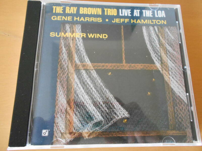 名盤RAY BROWN TRIO/LIVE AT THE LOA Summer Wind SACD　廃盤品