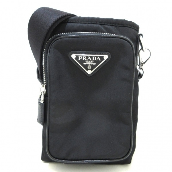 プラダ PRADA ショルダーバッグ 2ZH155 - ナイロン 黒 ミニバッグ/ストラップ着脱可 美品 バッグ