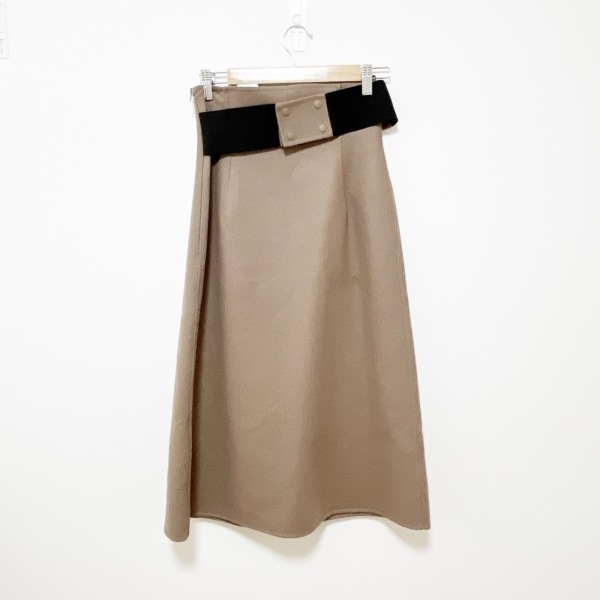 アドーア ADORE ロングスカート サイズ36 S - ブラウン レディース 美品 ボトムス