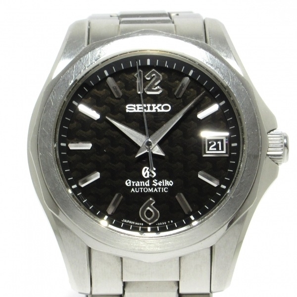 GrandSeiko(グランドセイコー) 腕時計 メカニカル 9S55-0050 / SBGR019 メンズ SS 黒