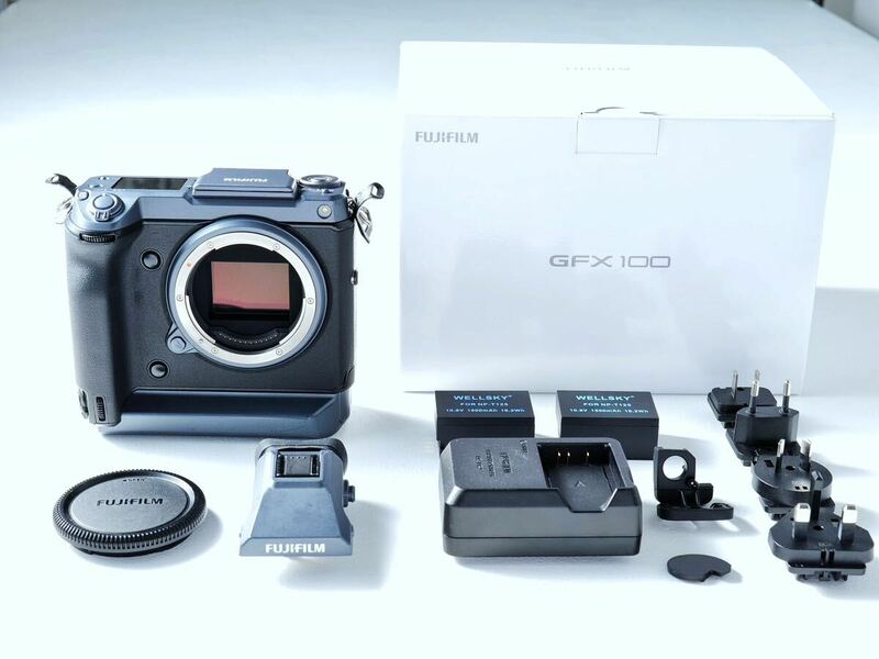 【良品】Fujifilm 富士フィルム gfx100 中判 ミラレスカメラ gfx50sii ハッセル x1d x2d Phase oneより