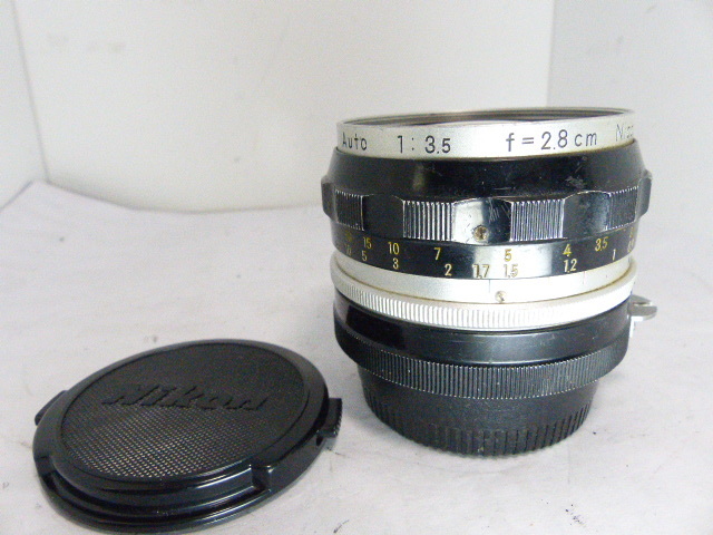 貴重 NIKKOR-H AUTO 2.8㎝F3.5