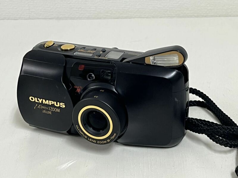 3h Olympus μ mju ZOOM DELUXE 35-70mm ミュー コンパクト 本体 フィルムカメラ 