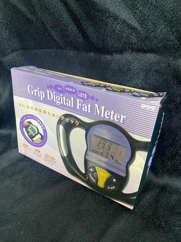 【新品/未使用】Grip Digital Fat Meter グリップ体脂肪計⑤