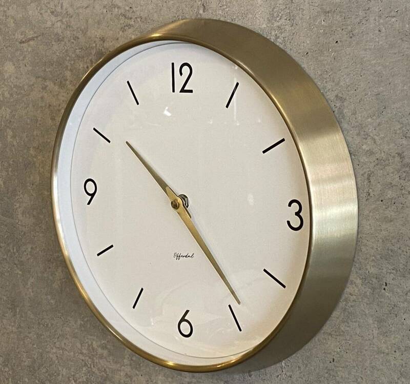 Brassring wall clock スウィープ(検,ミッドセンチュリー,イームズ,ビンテージ,50's,60's,北欧,ハワードミラー,ACME,ビンテージクロック