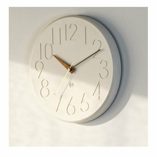 SMOOK Wall clock レジン+ウッド スウィープムーブメント(検,北欧ビンテージ,ミッドセンチュリー,イームズ,50's,60's,ジョージネルソン