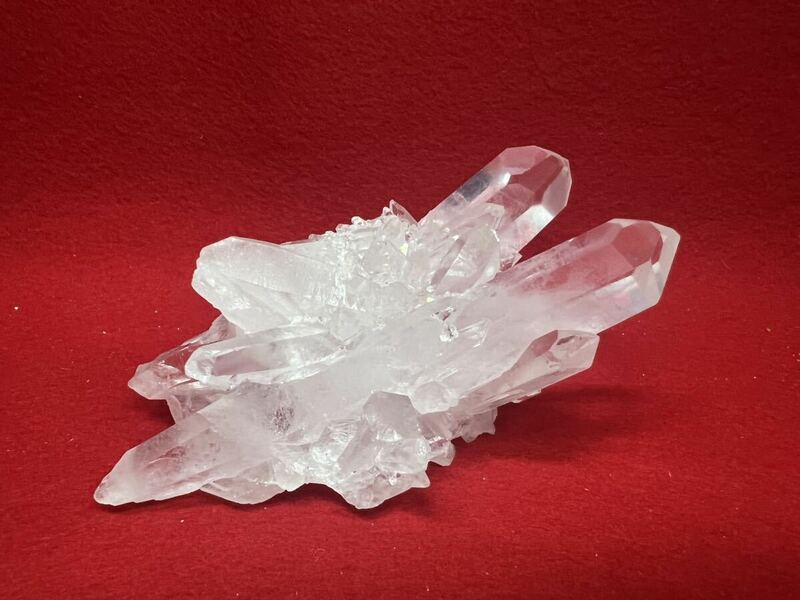 レインボー　クリスタル　クラスター　水晶クラスター クォーツ 水晶 鉱物 原石 鉱石