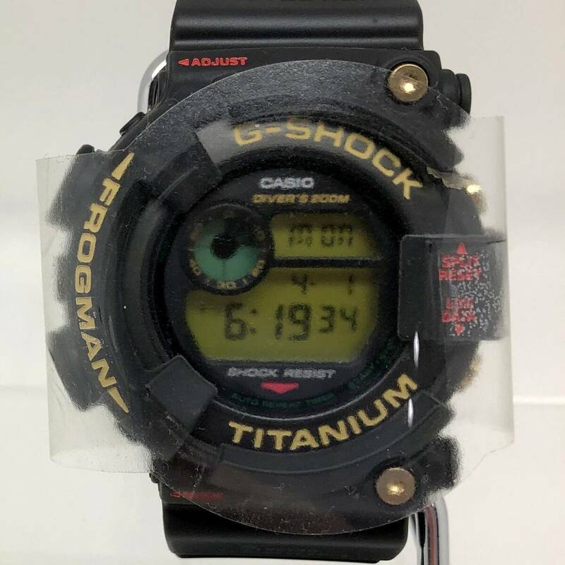 G-SHOCK ジーショック CASIO カシオ 腕時計 DW-8201NT-1JR FROGMAN フロッグマン 7th 7周年記念 デジタル ブラック 【ITWWXHGTSO4K】