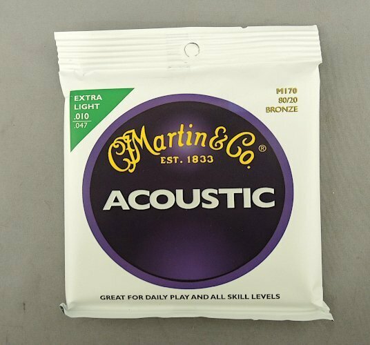 ④ MARTIN ACOUSTIC M170 EXTRA LIGHT 80/20 BRONZE マーチン アコースティック ギターエクストラライト 未使用品　マーティン　
