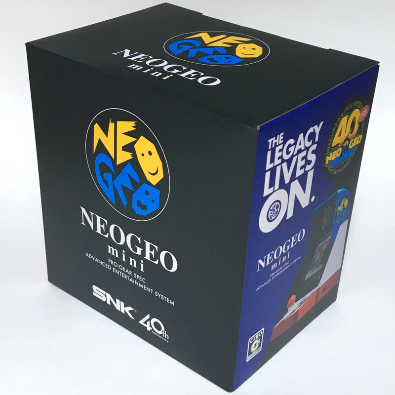 ■【新品未開封】NEOGEO mini ネオジオミニ　本体 日本国内版 通常版　SNK　アーケードゲーム40本内蔵　KOF98 METAL SLUG サムスピ 餓狼■B