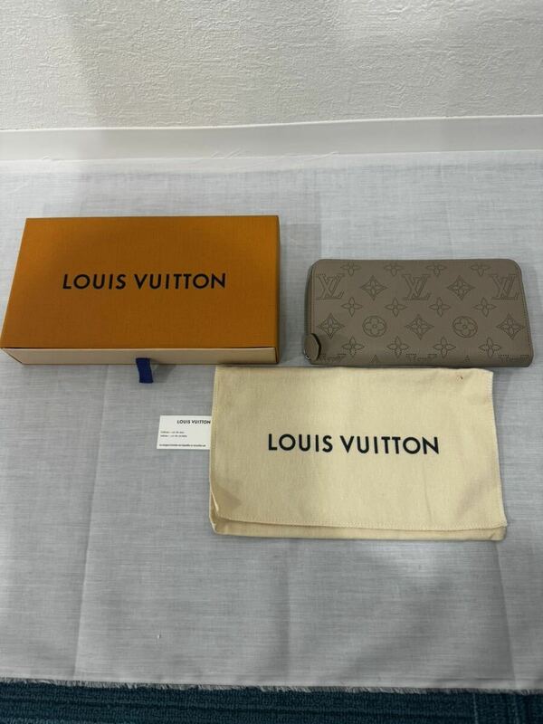 【短期間限定】美品 Louis Vuitton マヒナ ガレ ジッピー・ウォレット M69821 ICチップ