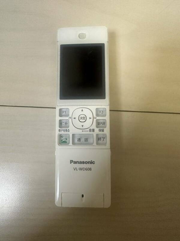 Panasonic パナソニック ワイヤレスモニター 子機 VL-WD608 動作未確認ジャンク品