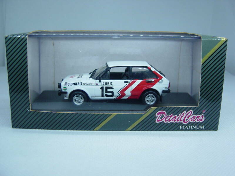 送料350円～ DetailCars 1/43 Ford Fiesta rally 1977 #15 フォード フィエスタ ラリー