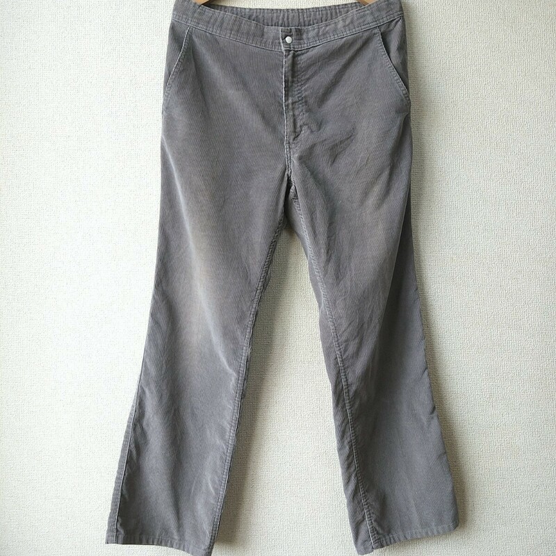 70s Levi's コーデュロイ 518 グレー W33程度 パールボタン ウェスタン ランチパンツ 珍品 42talon