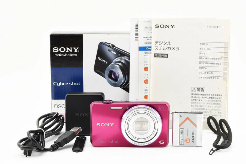 ★元箱付き★ SONY Cyber-shot DSC-WX170　ピンク　コンパクトデジタルカメラ ソニー サイバーショット #0406