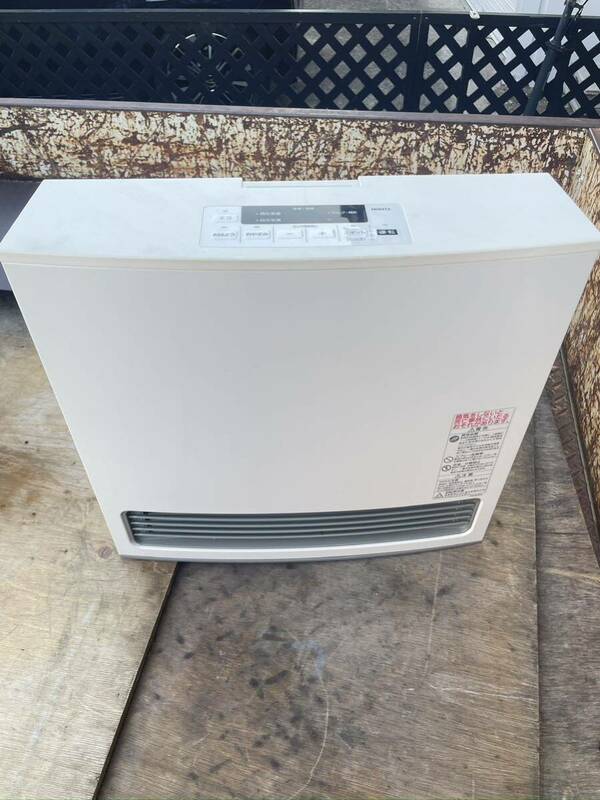 送料無料★中古動作品☆ NORITZ ノーリツ ガスファンヒーター GFH-4006S-W5 2020年製 都市ガス用 ガスコード付