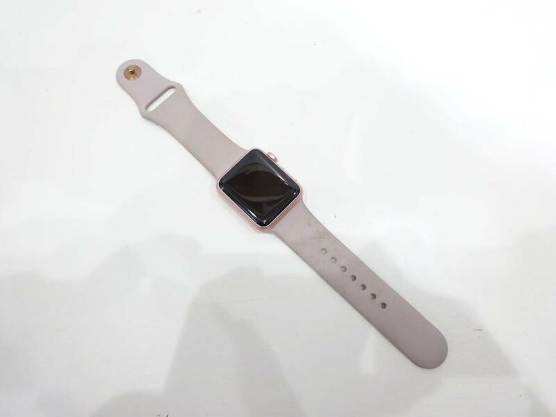 Apple Watch 7000 38mm アップルウォッチ アップル ベルト付き 訳あり ジャンク　M4036