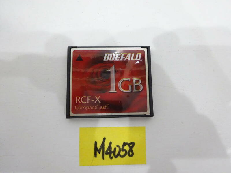 BUFFALO コンパクトフラッシュカードCOMPACTFLASH Compact Flash Card 1GB M4058