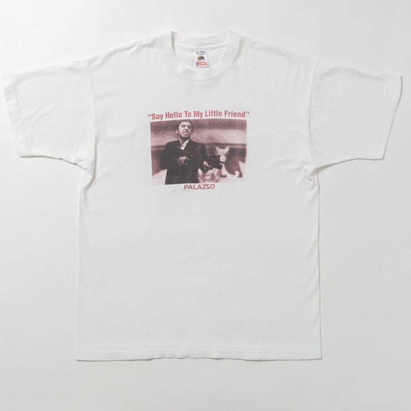 90s SCARFACE スカーフェイス Tシャツ XLサイズ FRUIT OF THE LOOM LEON Supreme serial killer vintage 90年代 映画 ムービー