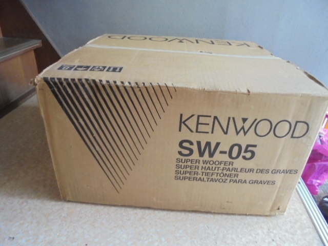KENWOOD-ケンウッド/SUPER WOOFER-スーパーウーファー SW-05/箱入未使用美品-長期保管品