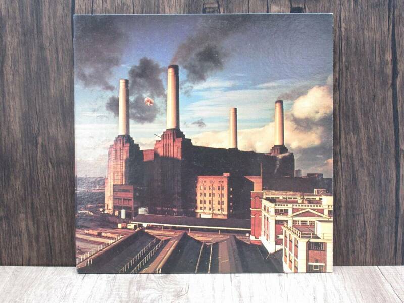 【蔵出し屋】ステッカー付　Pink Floyd　ピンク・フロイド　Animals　アニマルズ　 LP レコード　　