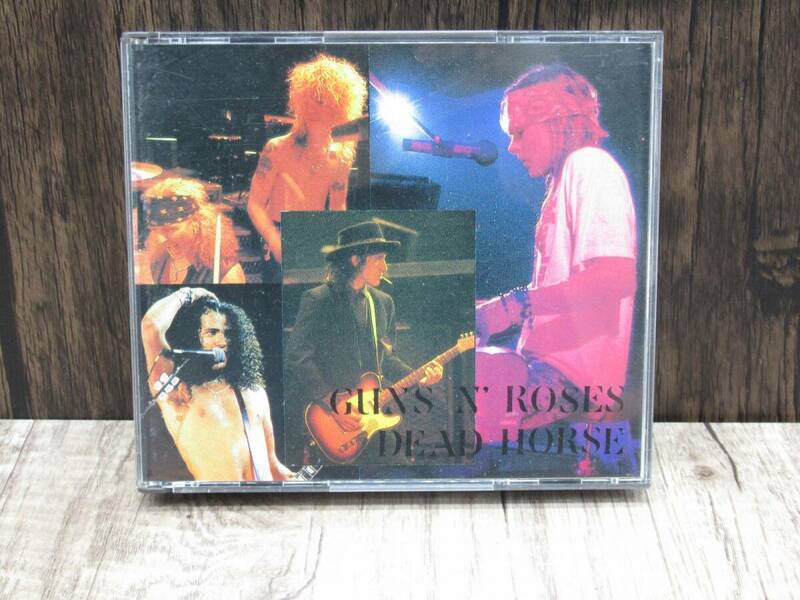 【蔵出し屋】3枚組 CD　ガンズ・アンド・ローゼズ 　Guns n' Roses　DEAD HORSE　